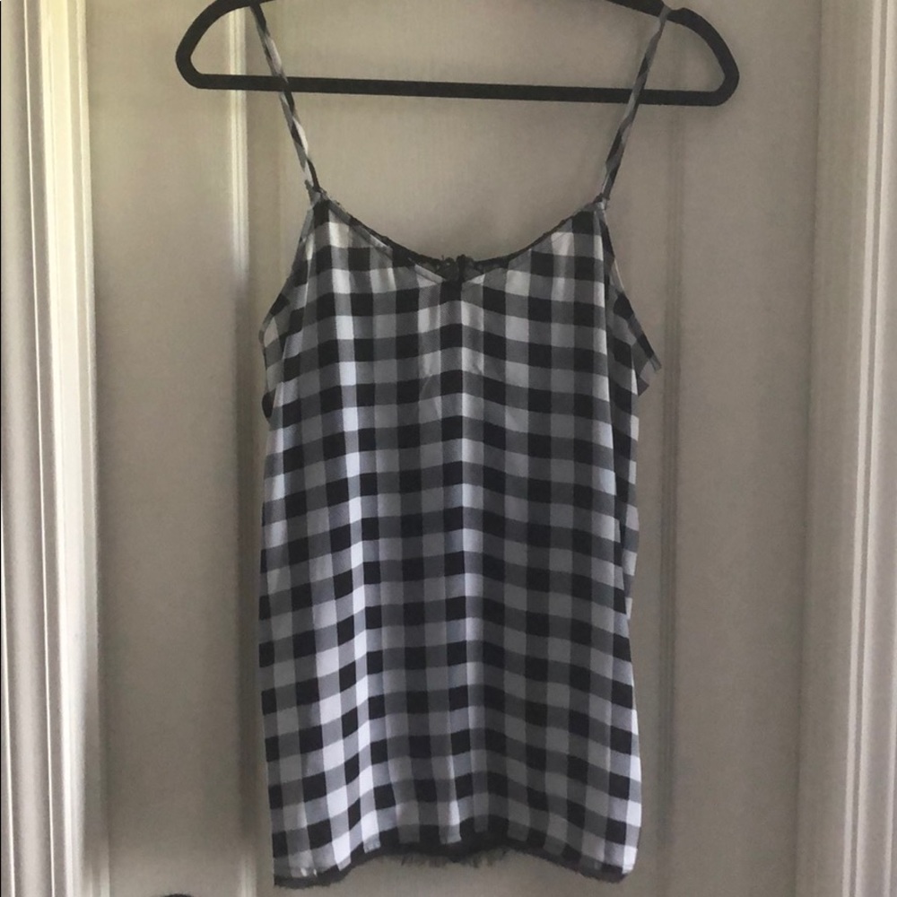 Cute Checkered Tank